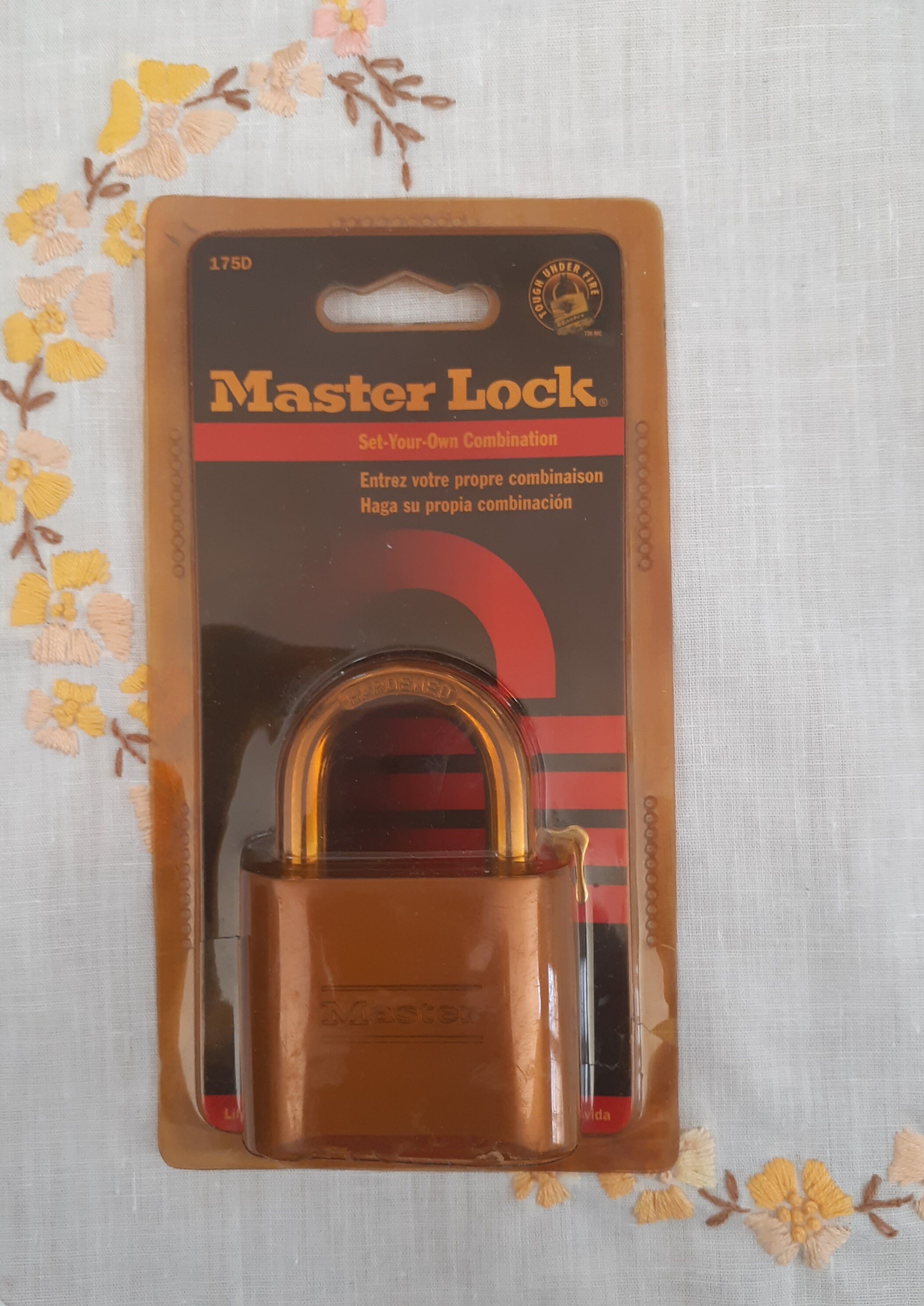 Master 175d 1999 / Master Lock 175D / Set Your Own Combination / Includes ...