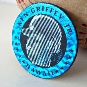 1993 / Pog / Rare / KEN GRIFFEY, JR. / Signature Caps / Hawaiian Pogs / Vintage / One Collectible Pog / Baseball Collector / Limited Edition