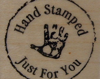 2002 Stampabilities Hand Stamped Just For You