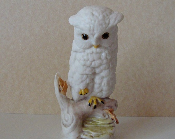 Vintage Cybis Owl Figurine Etsy
