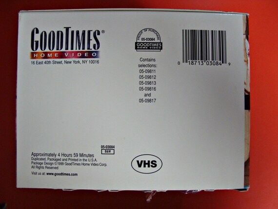 1999 / VHS / the Little Rascals / Collector 5 Series PACK