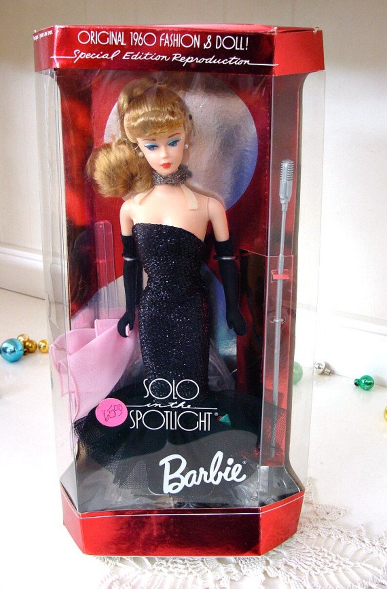 1994 / Solo in the Spotlight / Barbie /1960 Reproduction / | Etsy