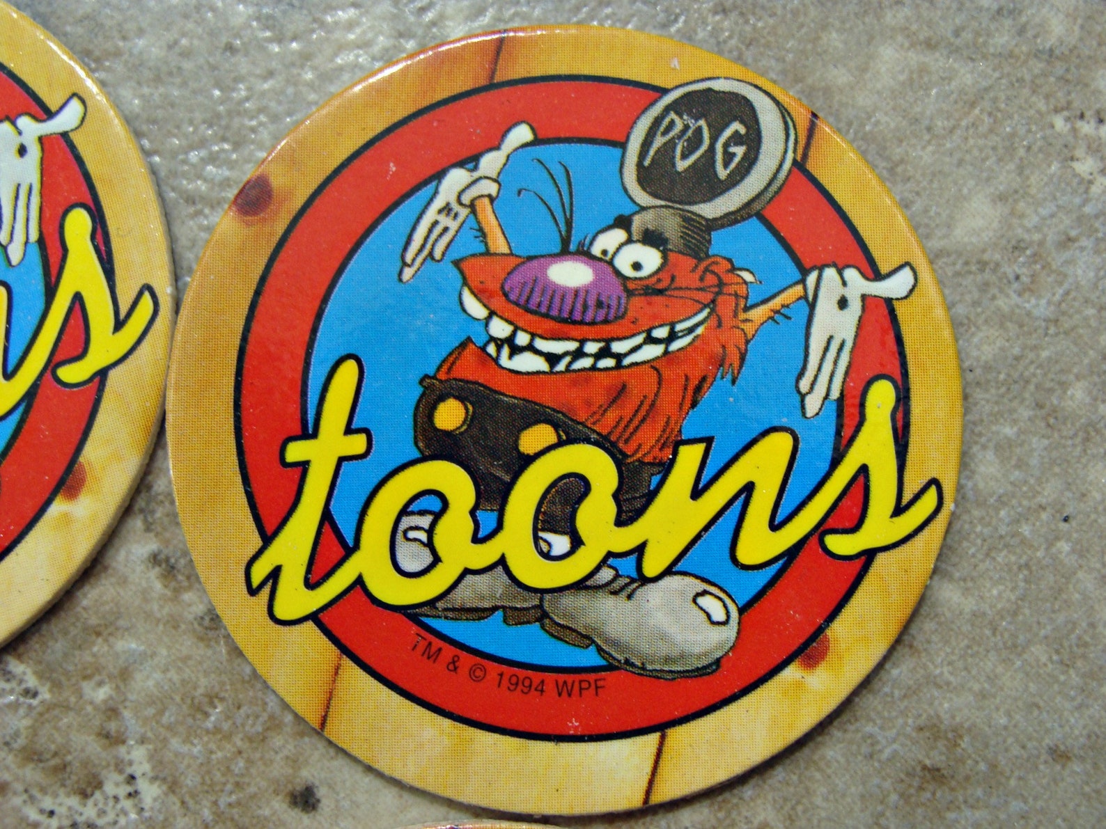1994 / Two (2) Pogman Toons # 69 & Two (2) Toons #68 / World Pog ...