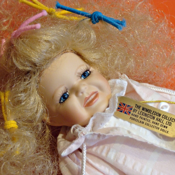 The Wimbledon Collection Porcelain Doll Etsy