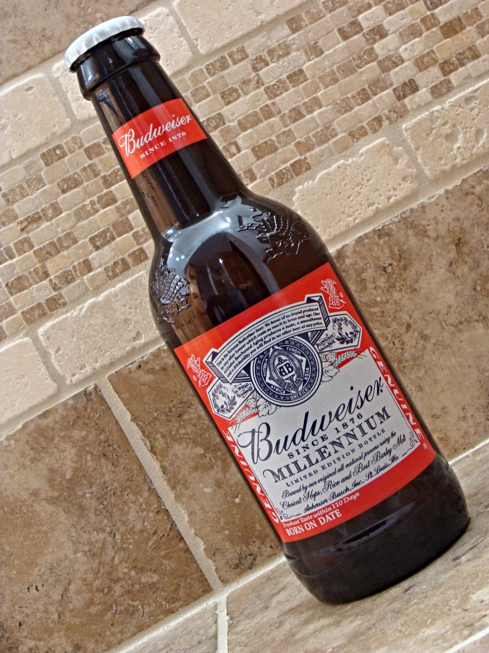 EMPTY / Year 2000 / LARGE Budweiser Display Bottle / Etsy
