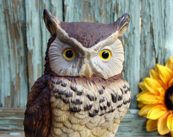 Andrea Sadek Great Horned Owl Figurine NR 9339 Made In Japan
