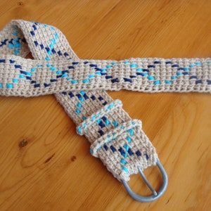 Small Belt / Crochet / Fits 28 30 as Buckled / - Etsy