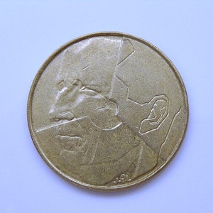 1993 Belgium Coin 5 Franc King Baudouin