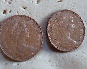 1971 ELIZABETH II Coins / Two Coins
