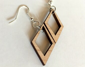 Hollow Drop Earrings