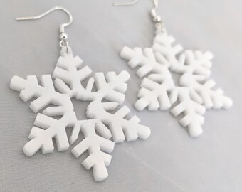 Boucles d’oreilles MN Snowflake