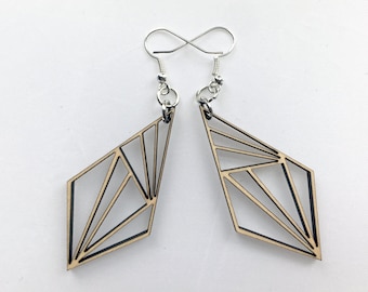 Geometric Drop Earrings