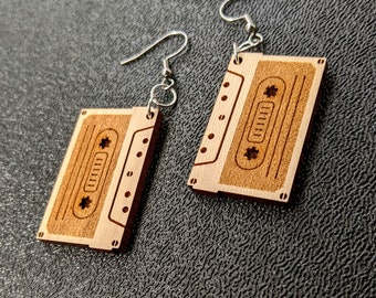 Cassette Tape Earrings