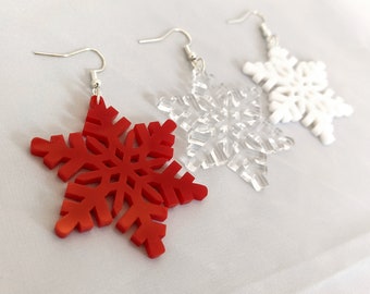 Snowflake Earrings