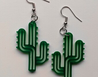 Cactus Earrings