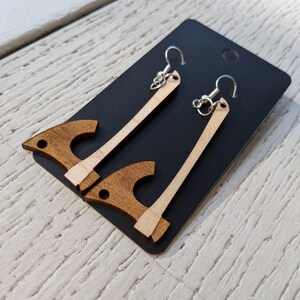 Axe Earrings