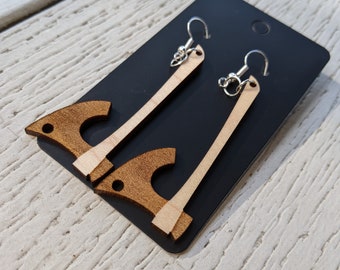 Axe Earrings