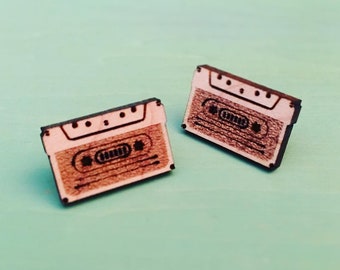 Boucles d’oreilles cassette