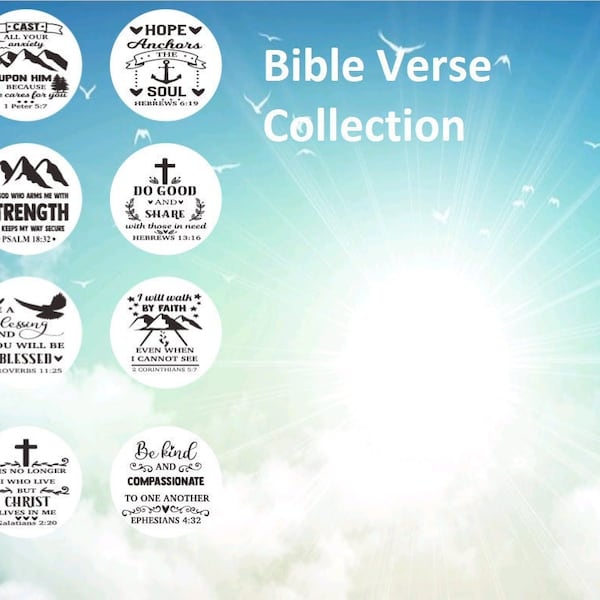 Vinyl Bible Verse - Etsy