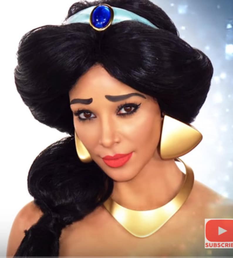 Jasmine Earrings from Aladdin Etsy