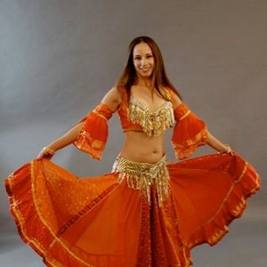 Costume de danse orientale. Sur commande
