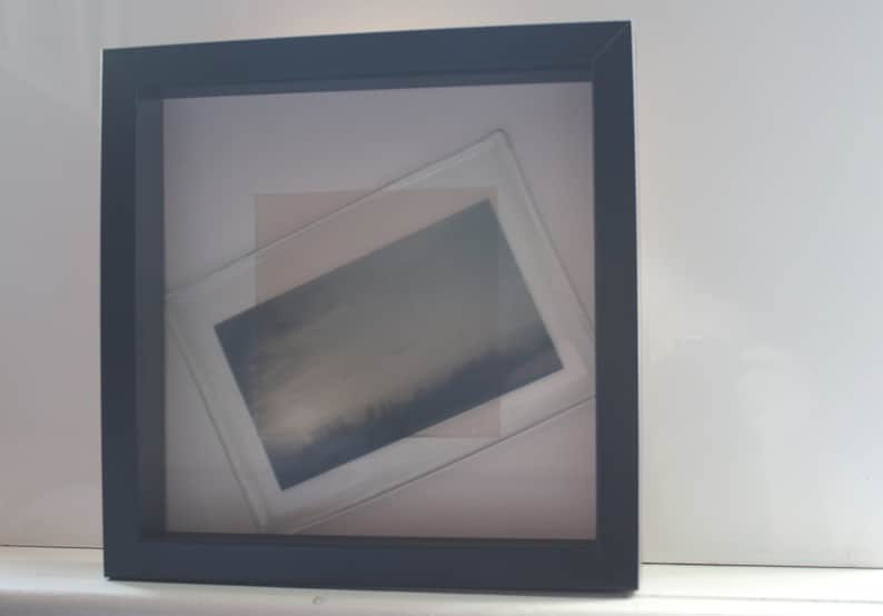 Digital photograph fused on thin glass /'/'New Day/'/'