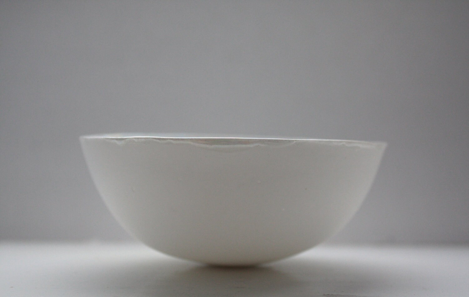 Stoneware English Fine Bone China Vessel With Mother of Pearl Etsy