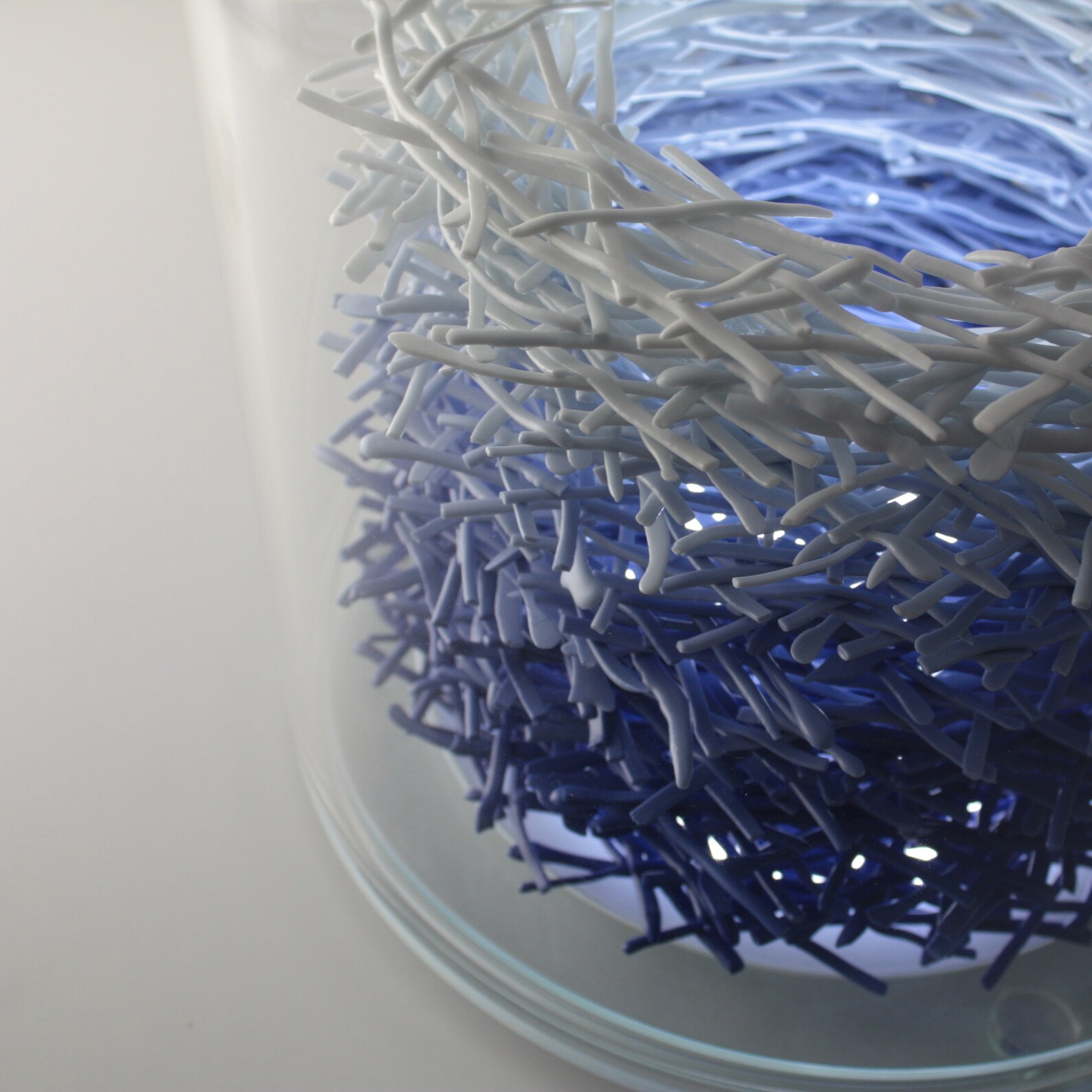 Fos Design Light With Porcelain Strands Unique Lighting - Etsy UK