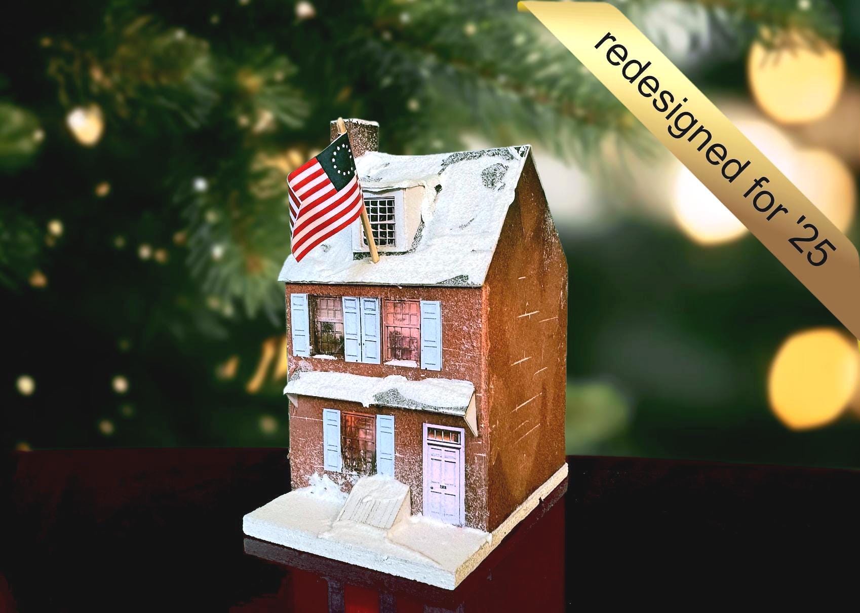 その他 Colonial Christmas Colonial Christmas Village - Etsy
