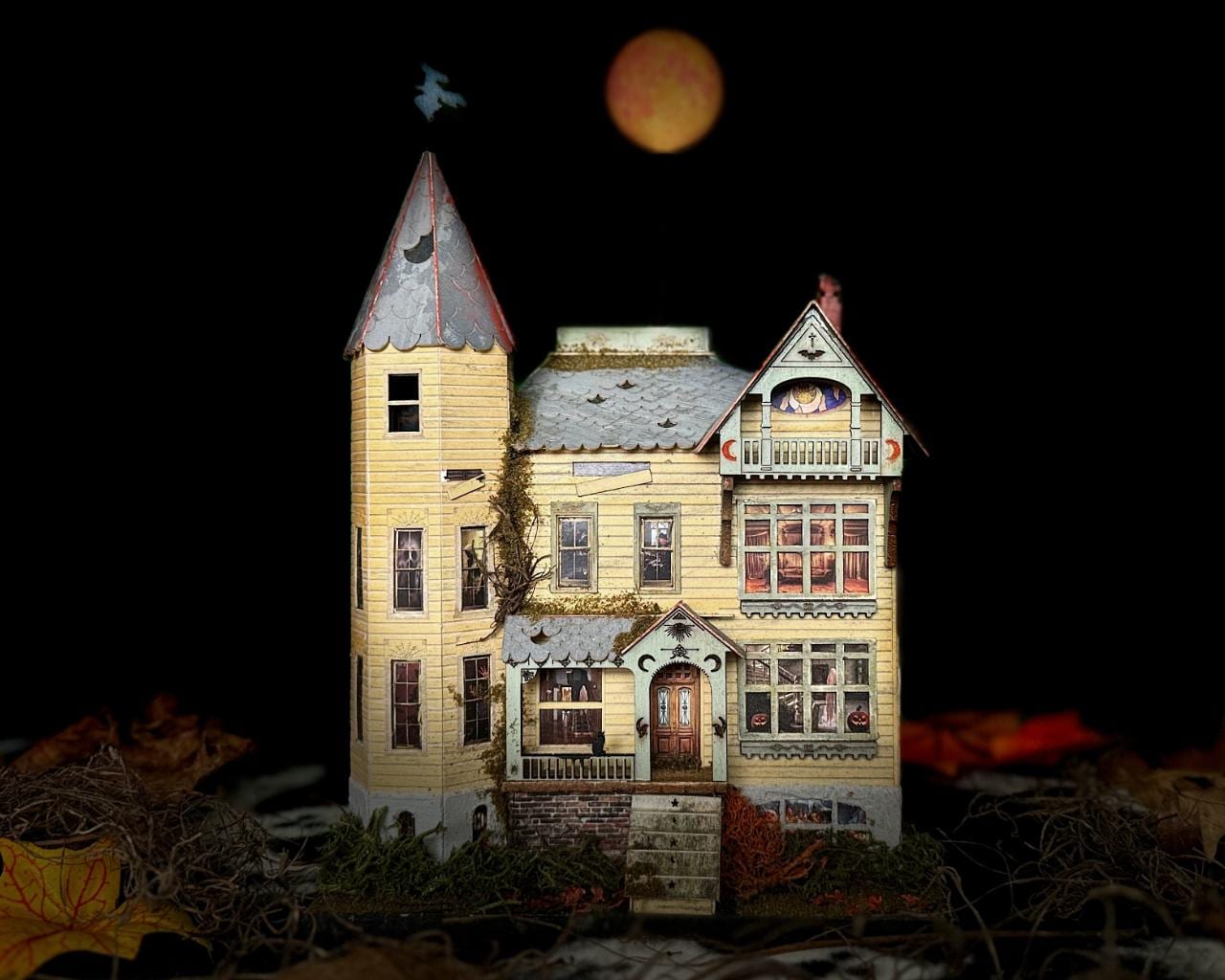 キャスパー casper 城 ドールハウス castle Trendmasters 1997 CASPER the Ghost Whipstaff Manor Playset