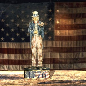 Vintage Uncle Sam Patriotic Standup