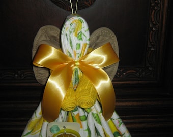 Lemon Kitchen Towel Angel