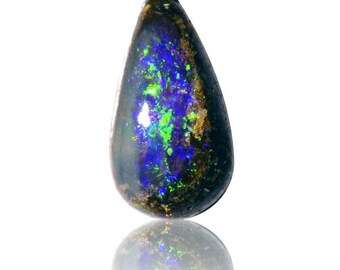 1949A006 2.30ct Solid Boulder Australian Opal Queensland Natural Untreated Loose Opal Piece SKU