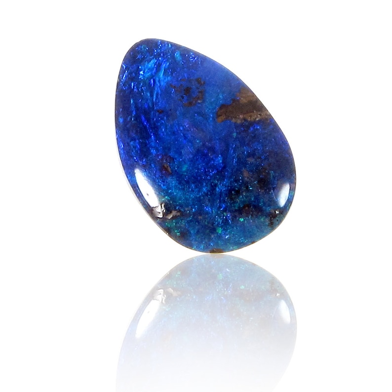 1949A006 2.30ct Solid Boulder Australian Opal Queensland Natural Untreated Loose Opal Piece SKU