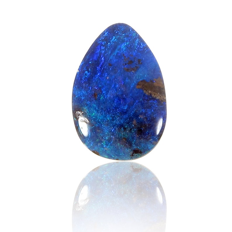 1949A006 2.30ct Solid Boulder Australian Opal Queensland Natural Untreated Loose Opal Piece SKU
