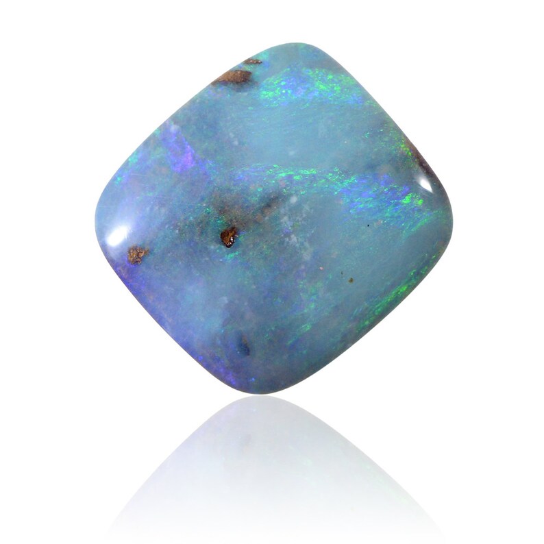 Natural Untreated Loose Opal Piece SKU 1963A002 8.37ct Solid Boulder Australian Opal Queensland