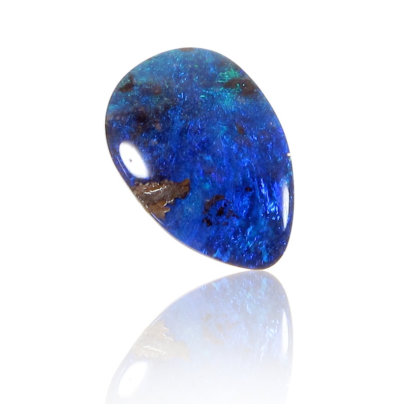 1949A006 2.30ct Solid Boulder Australian Opal Queensland Natural Untreated Loose Opal Piece SKU