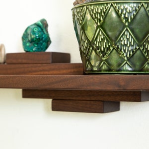 Rock Crystal Display Shelf, Geometric Step Shelves, Gift Ideas, Mid Century Decor, Unique Office Furniture, Midcentury, Art Shelving, Modern