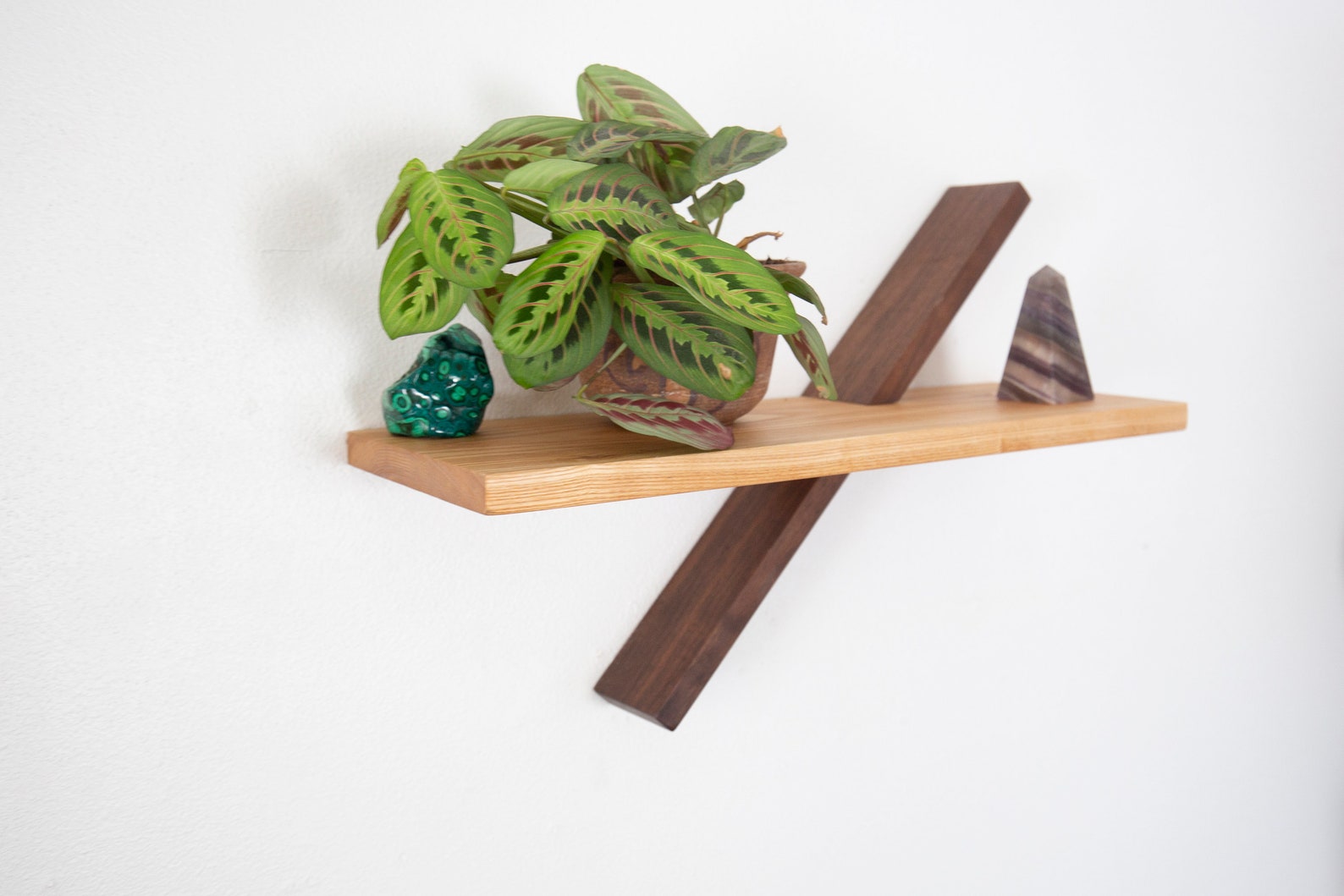 Geometric Art Shelf Modern Floating shelves Wall Shelving Etsy