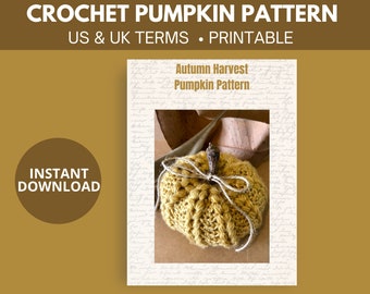 Autumn Harvest Pumpkin Crochet Pattern