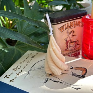 Ready to Ship- Beeswax Tree Candle