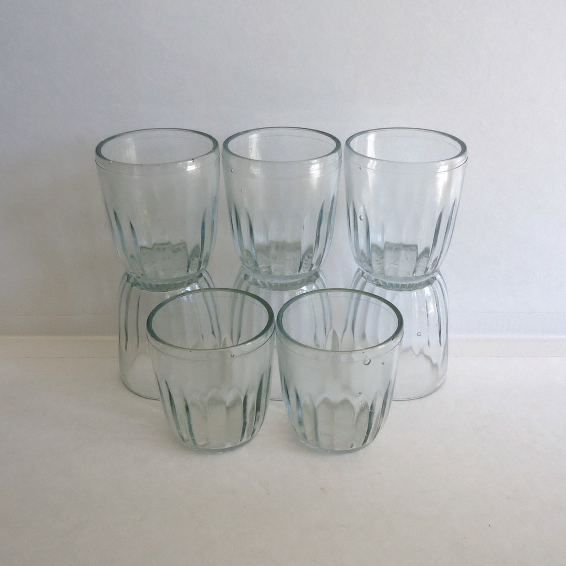 Vintage Jelly Jar Glasses Etsy