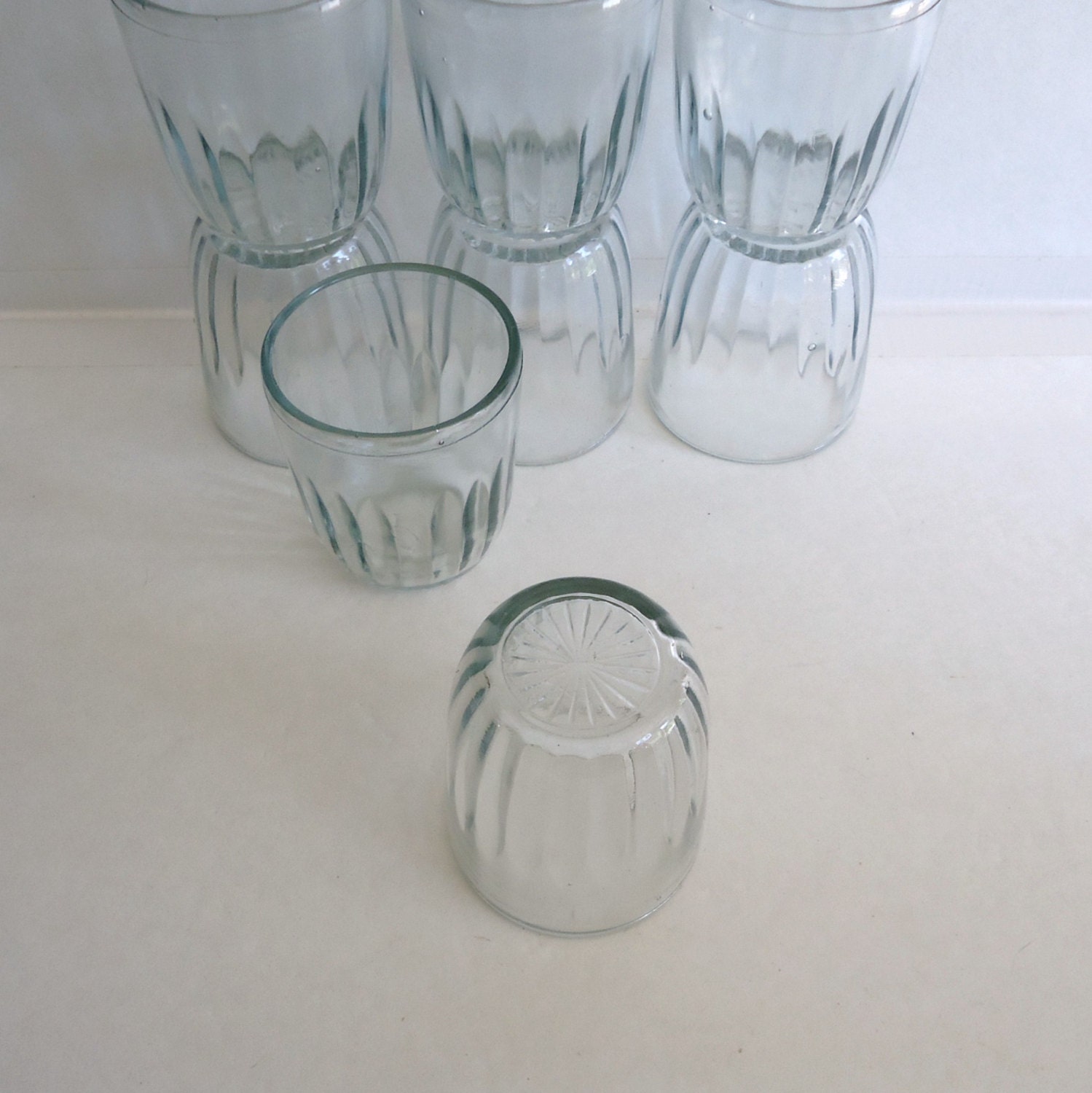Vintage Jelly Jar Glasses Etsy