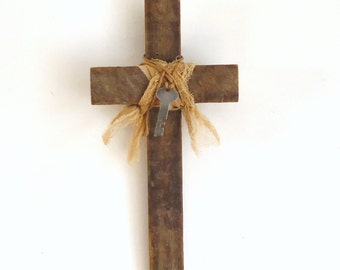 rustic wooden cross, decorative wall cross, christian home decor, reclaimed wood cross crucifix, christian religious