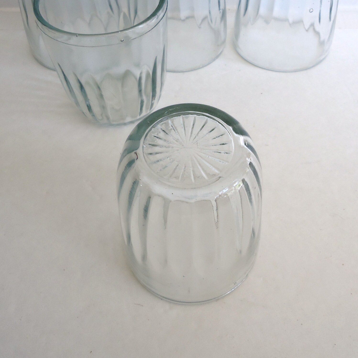 Vintage Jelly Jar Glasses Etsy