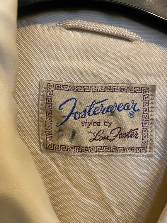 Original rare 1950s rayon jacket from Fosterwear … - image 10