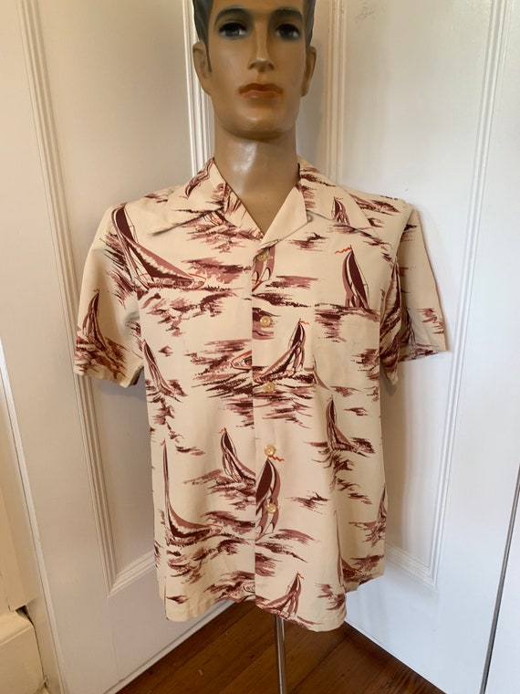 1940s California Hawaiian shirt