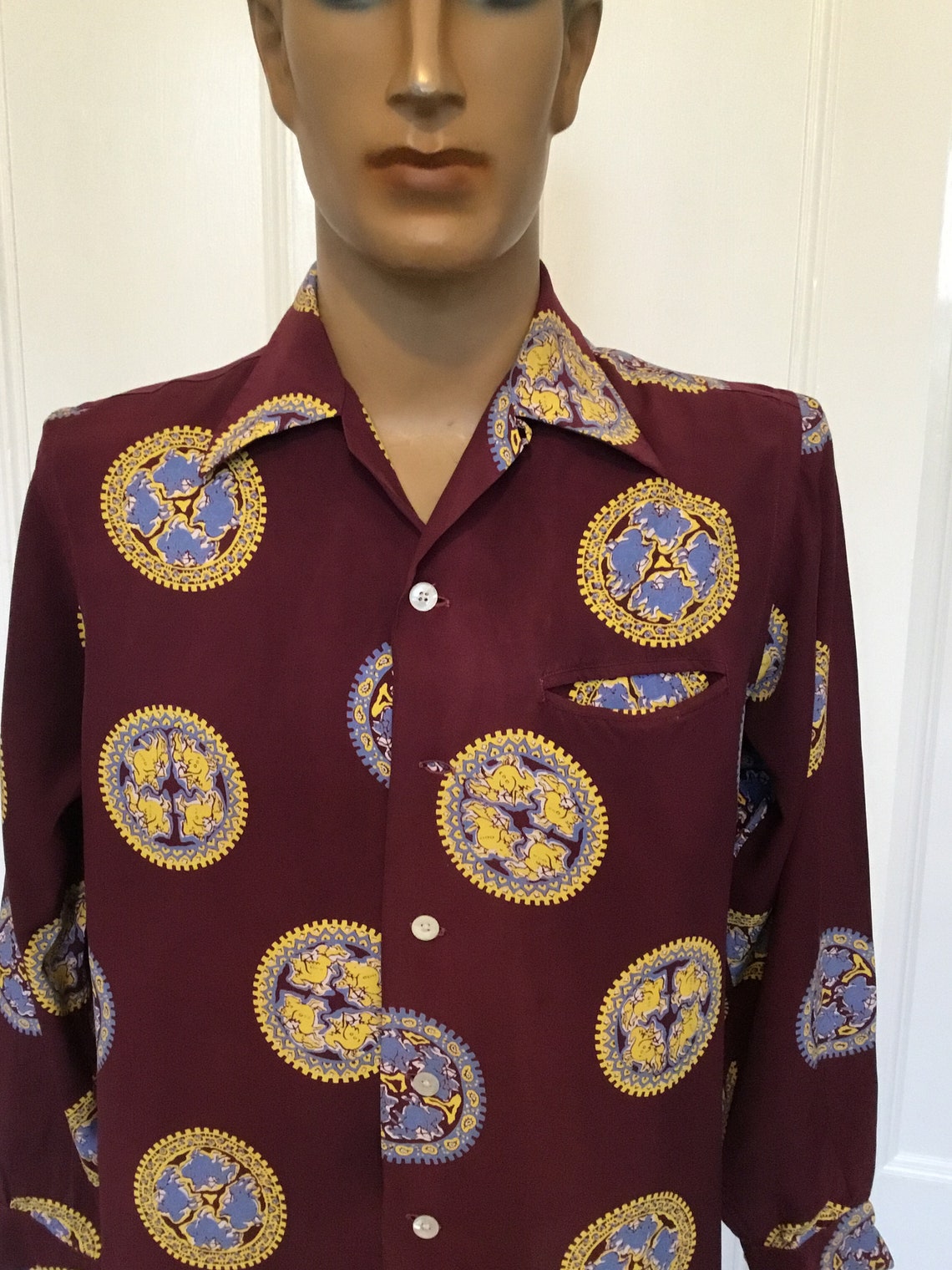 Original 1940's/1950s Willo-Weave Enro Shirt | Etsy