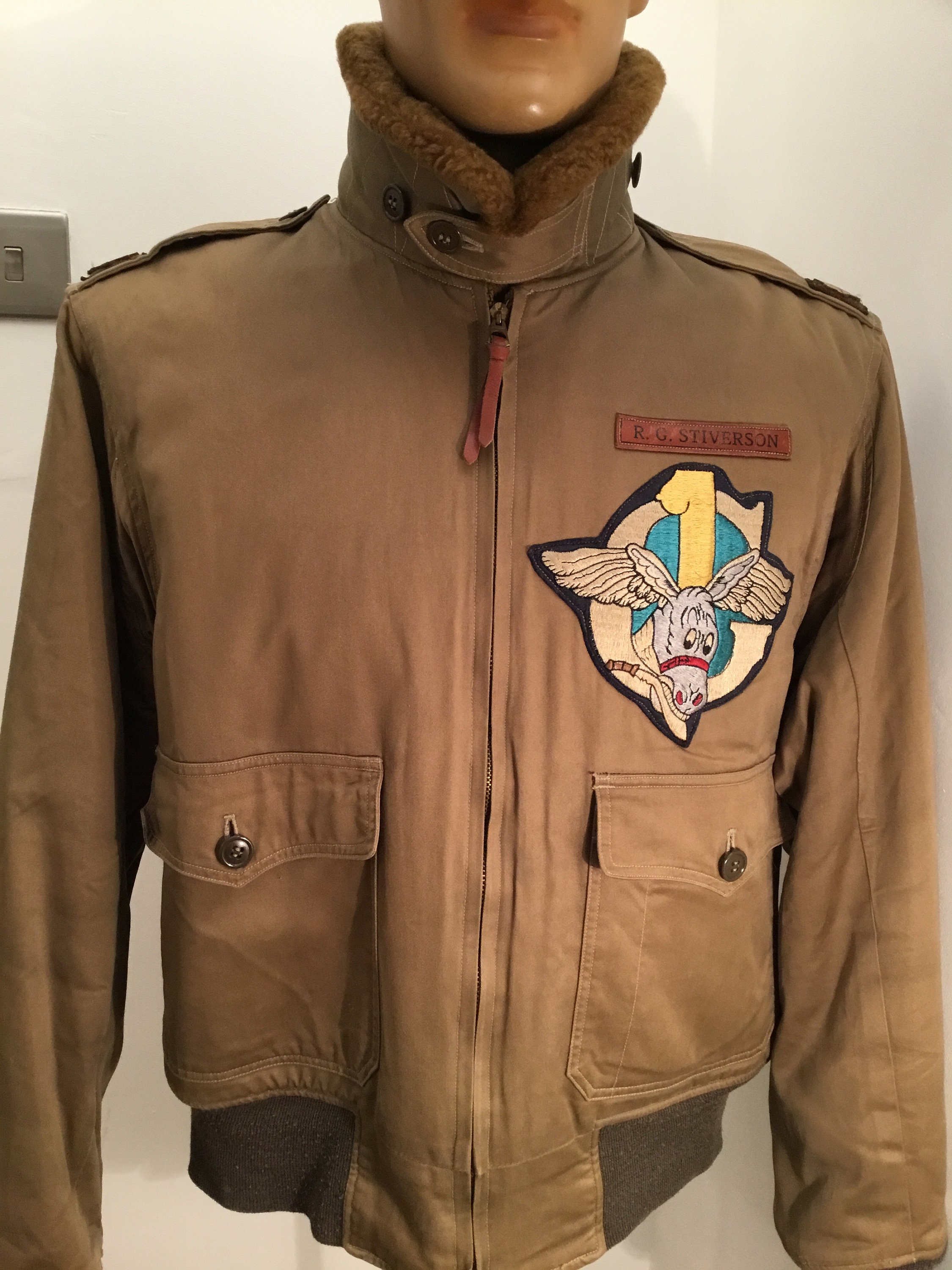 Vintage Air Force US Army B-10 Military Jacket - Etsy Canada