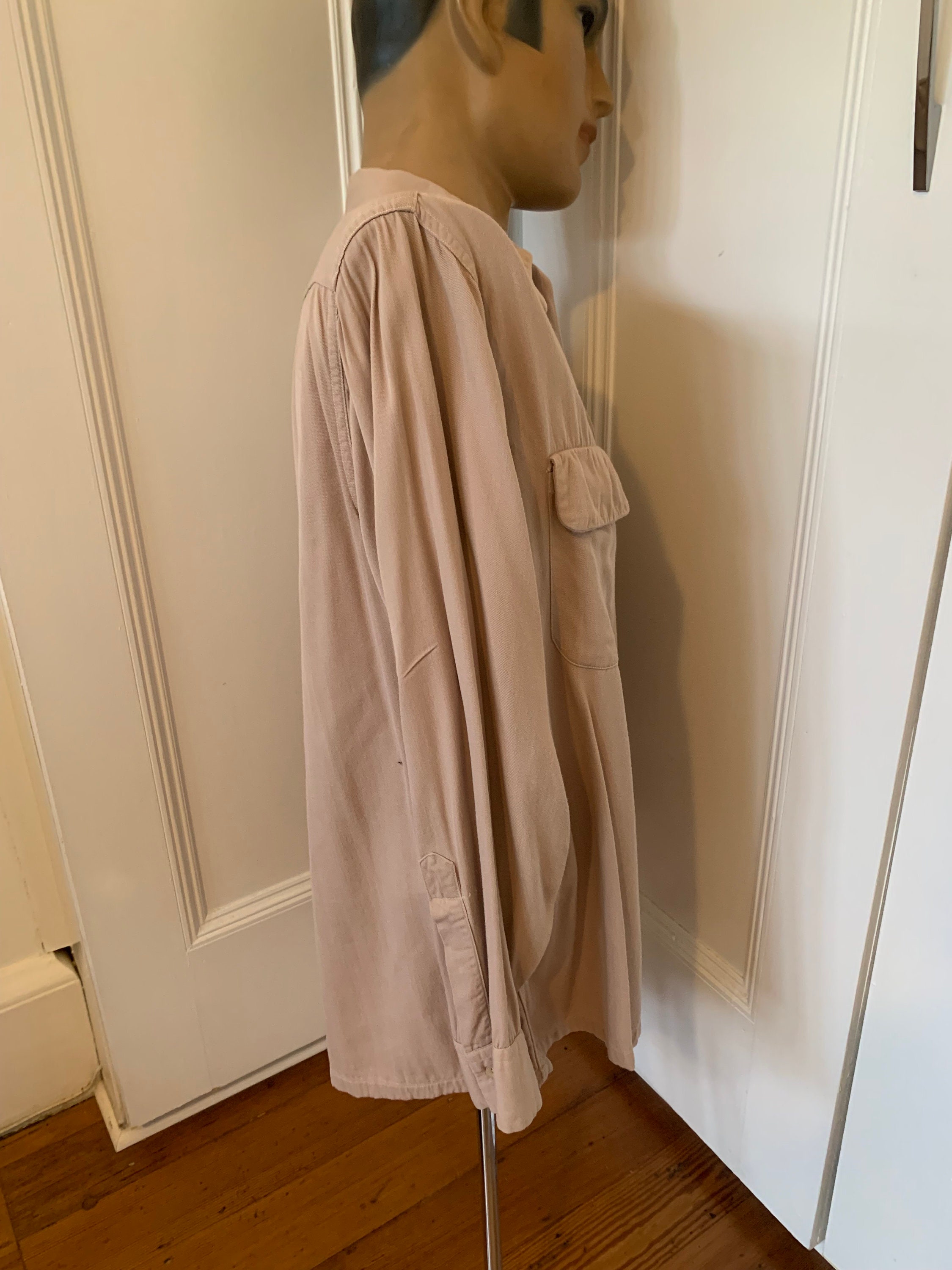 トップス Van Heusen 40s 50s Rayon Gabardine shirt il_1080xN.6190519517_gacc.jpg